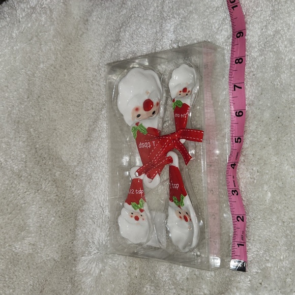Santa Ceramic Measuring Spoons - Picture 4 of 6